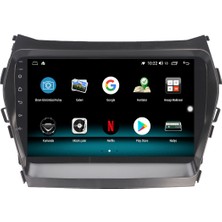 Fimex Hyundai İX45 Android 10 Carplay Özellikli Navigasyon Multimedya Ekran 2gb Ram + 32GB HDD