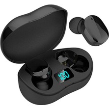 Waysle E8S Kablosuz Bluetooth Kulaklıklar Kulaklıklar Uyumlu Oyun Kulaklığı Siyah (Yurt Dışından)