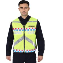 Kordak Orijinal Fosforlu Jandarma Trafik Yeleği - Askeri Malzeme