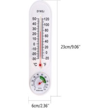 Elif Isı ve Nem Ölçer Termometre