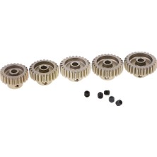 Jurnish M0.6 3.175MM 23T 24T 25T 26T 27T Pinyon Motor Kiti Yedek Parçalar (Yurt Dışından)