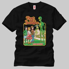 Built By Crazy Dont Talk To Strangers Unisex Tişört