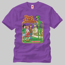 Built By Crazy Dont Talk To Strangers Unisex Tişört