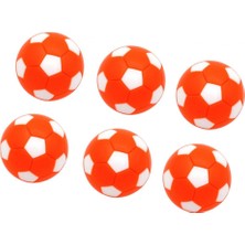 ST Decor 6 Paket Masa Futbol Futbolları Yedek Mini Futbol Topu 32MM.25 Inç (Yurt Dışından)