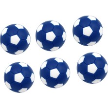 ST Decor 6 Paket Masa Futbol Futbolu Yedek Mini Futbol Top 32MM Mavi (Yurt Dışından)