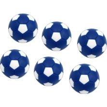 ST Decor 6 Paket Masa Futbol Futbolu Yedek Mini Futbol Top 32MM Mavi (Yurt Dışından)