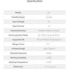 Waysle 2pcs Wifi Ir Kontrol Akıllı Yaşam / Tuka Uygulaması ile Uyumlu (Yurt Dışından)