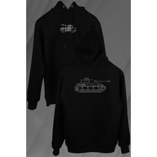 Kendim Seçtim Tiger I Panzer Tank Wehrmacht Wh Wk2 Wwii War Ön ve Arka Baskılı Sweatshirt Kapüşonlu Hoodie