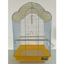 EuroGold Qh 1219A Muhabbet Kafes Sarı 34.5 x 28 x 54.5 cm