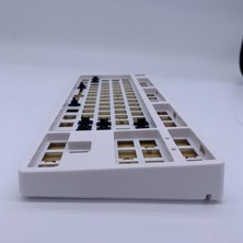 Yeajion 87 Keys Rgb Modüler Mekanik Klavye Türü Değişim Anahtarları Profesyonel Kompakt Pembe (Yurt Dışından)