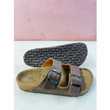 Yıldız Shoes Unisex Ortopedik Taban Günlük Rahat Çift Bantlı Tokalı Sahil Tatil Yazlık Dışarı Misafir Ev Terliği