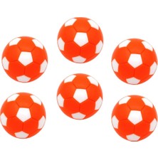 6pcs/ Foosball Topları Masa Futbol Futbol Yedek Top (Yurt Dışından)