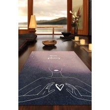 Homshtag Pilatesi Seviyorum Çok Renkli Meditasyon Halı Vintage Halı,Yoga Halısı,Sipiritüel Halı