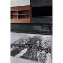 Homshtag Gardiyanlar Dokuma Tabanlı Yıkanabilir Kaymaz Yüzüklerin Efendisi Film Halısı