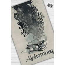 Homshtag Alohomora Dokuma Tabanlı Yıkanabilir Kaymaz Harry Potter Film Halısı