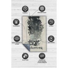 Homshtag Alohomora Dokuma Tabanlı Yıkanabilir Kaymaz Harry Potter Film Halısı