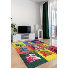 Homshtag Kıpırdama Dokuma Tabanlı Yıkanabilir Kaymaz Star Wars Film Halısı