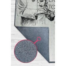 Homshtag Sağlığın İçin Dokuma Tabanlı Yıkanabilir Kaymaz Doktor Halısı