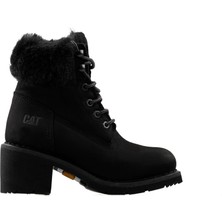 Cat 015Z101217 Nikki Black Nubuk Kadın Günlük Bot 015Z101217-NIKKI-BLACK-NUBUK Siyah