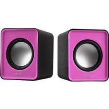 Snopy Sn-66 2.0 Pembe Usb Speaker Sn-66-P