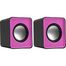 Snopy Sn-66 2.0 Pembe Usb Speaker Sn-66-P