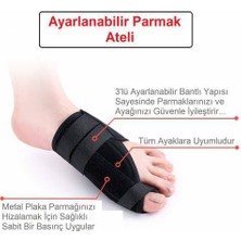 Ankaflex Medikal Halluksvalgus Gece Ayak Başparmak Ateli Ayak Başparmak Kemik Düzelticiatel Parmak Çıkıntısı