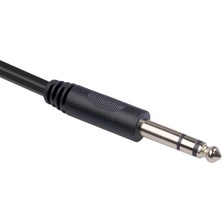 Flameer Adaptör 6.35 mm - 2rca Kablo Y Ayırıcı 3,5 mm Ses Kablosu  (Yurt Dışından)
