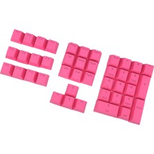 Perfect Dıy Dekoratif Pbt Keycap Kiraz Anahtarı Oyun Mekanik 42 Anahtar Kapakları Pembe (Yurt Dışından)