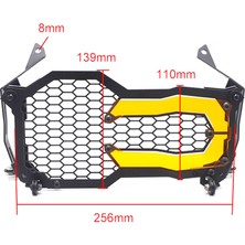 Knmaster Bmw R 1200 Gs Ön Far Koruma Kapağı Izgara Tipi