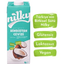 Nilky Hindistan Cevizi Sütü Glütensiz Bitkisel Bazlı Laktosuz Vegan 1 lt