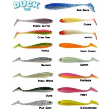 Fujin Duck Tail 9 cm Silikon Yem