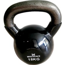 Whiteface Kettlebell(Çaydanlık Tipi Dambıl 18KG (Siyah)