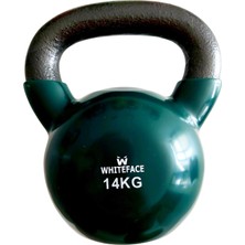 Whiteface Kettlebell(Çaydanlık Tipi Dambıl 14KG (Koyu Yeşil-Siyah)