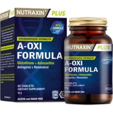 Nutraxin Yetişkinler Için Takviye Edici Gıda A-Oxi Formula 60 Kapsül