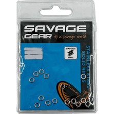 Savage gear Savage Gear Solid Rings SS 15 Pcs
