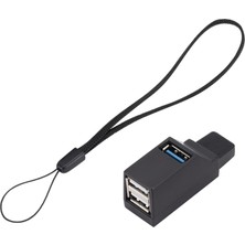 Flameer USB Hub Splitter 3 Port Yüksek Hızlı USB * Fare Defteri Için Genişletici  (Yurt Dışından)