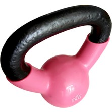 Whiteface Kettlebell(Çaydanlık Tipi Dambıl) 2 kg (Pembe-Siyah)