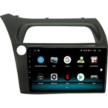 Fimex Honda Civic Sport Android 10 Carplay Özellikli Navigasyon Multimedya Ekran 2gb Ram + 32GB HDD