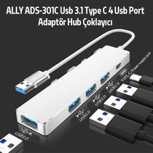 Vendas Type-C USB 3.0 4 USB Port ADS-301A Adaptör Hub Çoklayıcı