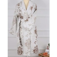 Özdilek Emily Şalyaka Kadife Bornoz L Beden Kahve