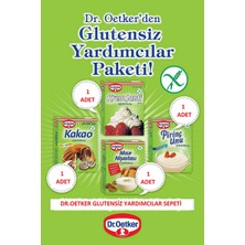 Dr. Oetker Glutensiz Yardımcılar Paketi Glutensiz Mısır Nişastası Kakao Pirinç Unu Krem Şanti