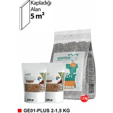 Ventrawall - Ipek Sıva | Canlı Sıva | Isı Ve Ses Yalıtımlı Sıva | Yoğun Altın Gri | GE01-PLUS2 - 1,5 Kg |5m²