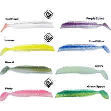 Fujin Salt Eel Body 10CM X3 Silikon Yem Gövde