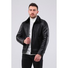 CE-YIL Erkek Hakiki Deri Mont