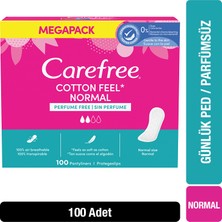 O.B.  Carefree Cotton Feel Normal Parfümsüz Günlük Ped 100'LÜ Paket