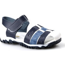 Papuçcity Arzen 02423  Erkek Çocuk Bebe Sandalet Ayakkabı