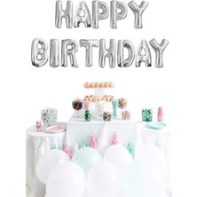 Bkmc Happy Bırthday Harf Folyo Balon Seti