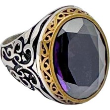Gevherans Onyx Taşlı Elişi Figürlü Erkek Yüzüğü 210040483G21Y