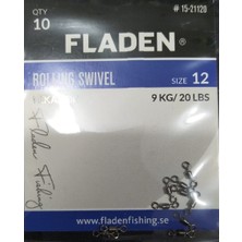 Fladen - Fırdöndü-Rollıng Swıvel-6-8-10-12-Paket