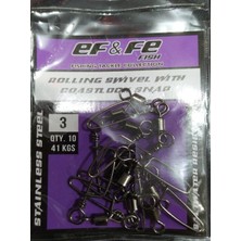 Effe Klips  Rolling Swivel Coastlock Snap Paket